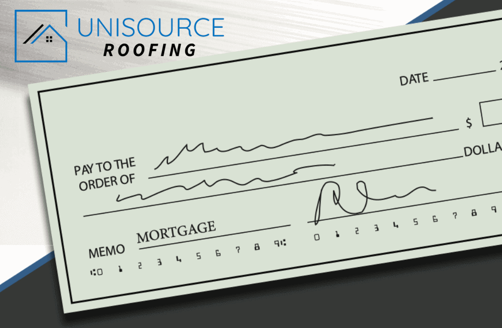 Roofing insurance claims process & mortgage procedures